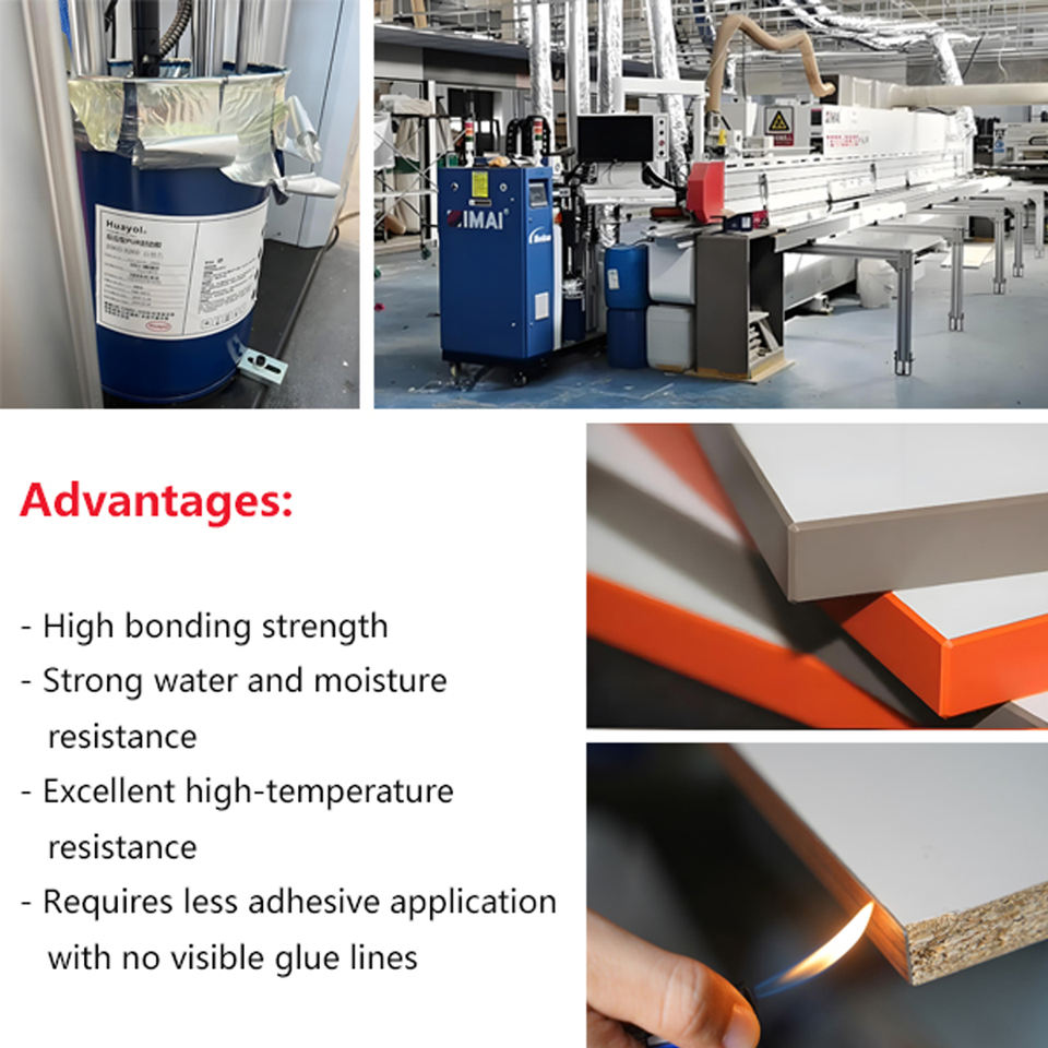 Huayol PUR Edge-Sealing Reactive Polyurethane 5KG Adhesive