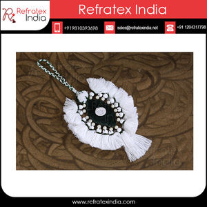 Borla de algodón de yute colorida - Product Image 3