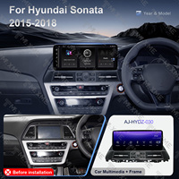 Autoradio de haute qualité 2026 pour HYUNDAI SONATA 2015-2018 avec navigation GPS et écran tactile pour lecteur CarPlay