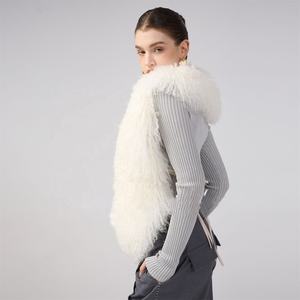 Gilet da donna nuova moda <span class=keywords><strong>cappotto</strong></span> di <span class=keywords><strong>pelliccia</strong></span> Sexy senza schienale scollo all'americana <span class=keywords><strong>per</strong></span> l'inverno - Product Image 4