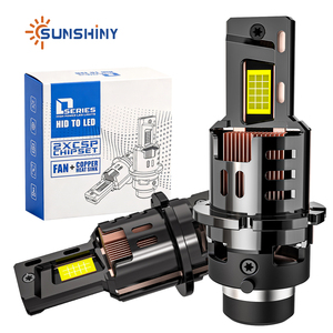 Kit Fari LED Serie D Senza Errori Canbus, Lampadine Sostitutive D1S D2S D3S D4S D8S <span class=keywords><strong>da</strong></span> HID a LED per <span class=keywords><strong>Auto</strong></span> Universali - Product Image 1