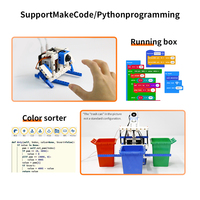 Yahboom Microbit Project Kit Kits electrónicos para estudiantes STEM Education Compatible con LE GO EV3