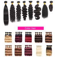 Vente en gros en usine d'extensions de cheveux humains de trame de génie meilleure qualité trame de génie de cheveux humains à double dessin
