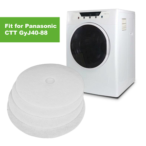 Filtro de pelusas de repuesto para secadora Panasonic GyJ40-88, conjunto de plástico de alta eficiencia, 10 piezas, conjunto de filtro de repuesto para piezas de secadora - Product Image 4