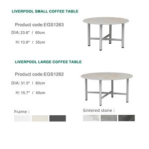 Conjunto de Sofás de Exterior de Aluminio de Lujo Moderno Express Garden para Uso en Casas de Campo y Patios - Product Image 4