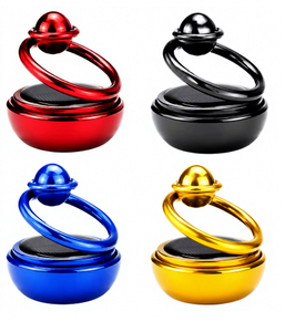 New Explosive Car Solar Star Ring Ornament Car Suspension Rotating Perfume Seat Car Interior Float Decoration - Product Image 4
