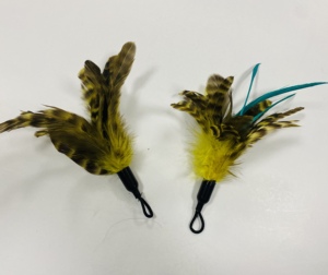 Giocattolo interattivo HS, giocattoli rimovibili con piume per animali domestici - Product Image 2