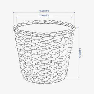 2024 <span class=keywords><strong>Amazon</strong></span> superventas bohemio jacinto de agua cestas planas africanas decoración colgante de pared aniversario cesta de almacenamiento superior producto - Product Image 6