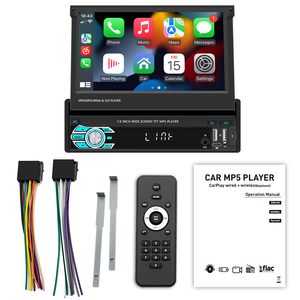 Máy Phát Nhạc Đa Phương Tiện MP5 4.1 Inch, Máy Phát Thanh Âm Thanh Nổi HD, Đài Phát Thanh Gắn Xe, Video, Điều Khiển Từ Xa AUX FM <span class=keywords><strong>USB</strong></span> 4012 - Product Image 1