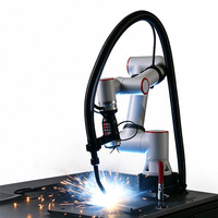 Bras robotique collaboratif de 5 kg pour l'automatisation du chargement et du soudage CNC, Cobot de 5 kg compatible avec les systèmes de vision