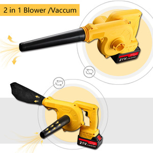 Wireless Cordless Blower 21V Lithium Battery Household Cleaning Tool Dual Use Blower Vacuum - Product Image 3