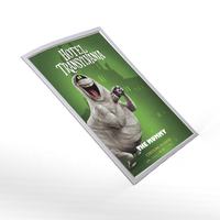 Bingkai Poster Aluminium Persegi Panjang AF2A dengan Lampu LED Edge-Lit Backlit Putih/RGB/RGBW untuk Tampilan Iklan Dalam Ruangan