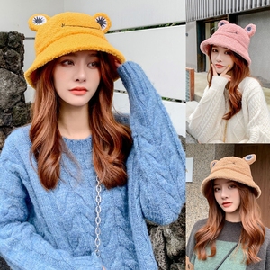 Mũ Ếch Nhồi Bông Mũ Xô Dễ Thương Màu Xanh Lá Cây Giữ Ấm Mùa Đông Mũ Động Vật Vui Nhộn Cho Người Lớn - Product Image 6