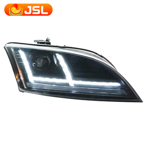 Para <span class=keywords><strong>Audi</strong></span> TT 2006 2007 2008 2009 2010 2011 2012 2013 2014 Faro de Diodo Emisor Estilo TTRS con Señal de Giro Dinámica y DRL - Product Image 1