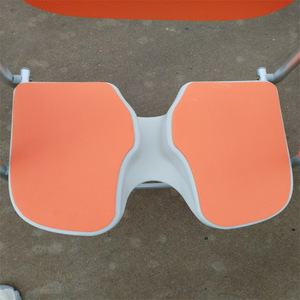 Oren Tabouret de douche pliable pour salle de bain, capacité de 100 kg, accoudoirs antidérapants pour personnes âgées, handicapées, femmes enceintes - Product Image 4