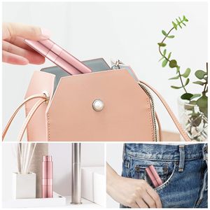 Flacon de parfum cosmétique rotatif 5ml/8ml/10ml/15ml/20ml/25ml/30ml avec pulvérisateur à pompe anti-fuite pour usage oral - Product Image 3