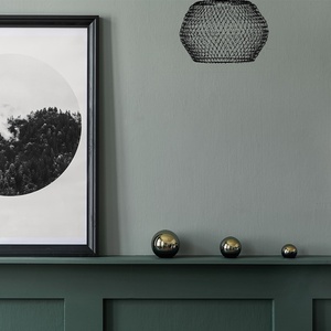 Lampada da Soffitto LED 1xE27 4W 3000K 240lm Colore Nero - Ideale per Illuminazione Decorativa e Ambienti Accoglienti. - Product Image 1