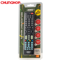 Télécommande universelle pour téléviseur intelligent, matériau Abs léger, Code fixe, automatique, étanche, Compatible avec Samsung Lg et autres marques