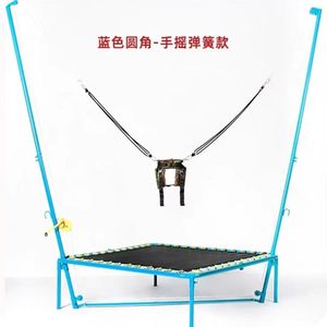 <span class=keywords><strong>Cama</strong></span> <span class=keywords><strong>Elástica</strong></span> Plegable de PVC y Acero para Niños, Trampolín con Resortes, para Interior y Exterior, Precio de Fábrica, Gran Venta - Product Image 4
