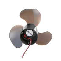 Moteur de remplacement personnalisé 12V sans balais DC pour ventilateur de bureau sur pied
