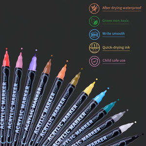 Rotuladores Acrílicos y de Pizarra: Rotulador de Punta Larga para Vidrio, Porcelana y Superficies Borrables - Product Image 5