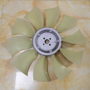 Pale de ventilateur de moteur R60-7 4TNV98, 4 trous d'installation, 10 pales - Product Image 2