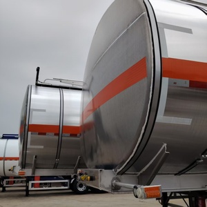 Nouvelle semi-remorque citerne mobile en acier de haute qualité 45000L pour huile et carburant, 3 essieux, Euro 2, suspension pneumatique, grande capacité, à vendre - Product Image 4