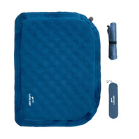 Coussins de siège auto-gonflants légers en daim, portables pour la randonnée, le camping, coussin d'air, oreiller, coussin de siège pour le backpacking