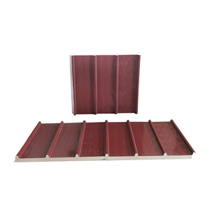 ألواح فولاذية مموجة من البولي يوريثان 50-من البولي يوريثين المعزول Eps Pir ، ألواح حائط معدنية خارجية - Product Image 6