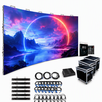 Panel Video Wall LED Digital Iklan Sewa 500mmx1000mm, Layar Besar Latar Panggung Indoor P3.91 P2.6, Harga Panel LED