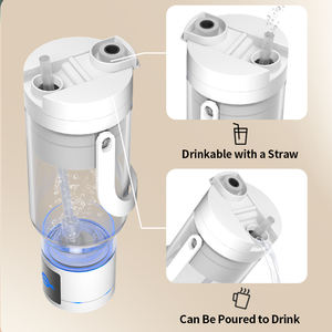 ขวดน้ำไฮโดรเจนอัลคาไลน์ เทคโนโลยี SPE/PEM ความจุ 750 มล. ความบริสุทธิ์ของไฮโดรเจน >99.99% พกพาสะดวกสำหรับใช้ในรถยนต์และที่บ้าน แบตเตอรี่ 4000mAh - Product Image 4