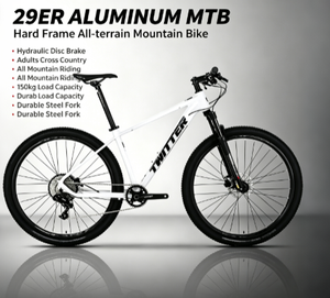 NUEVA Bicicleta de <span class=keywords><strong>Montaña</strong></span> con Cuadro Rígido de Aleación de Aluminio 29er, Frenos de Disco Hidráulicos, para Adultos, Todoterreno, Cross Country/All Mountain, Carga de 150 kg - Product Image 1