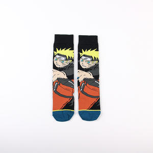 WZ87卡通动画提花棉袜女长款美容休闲运动中长袜时尚日间美容袜 - Product Image 4