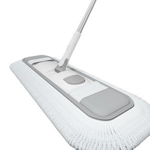 Serpillère plate grande taille en coton, rectangulaire, extensible, pour nettoyage humide et sec, usage hôtelier et commercial - Product Image 3