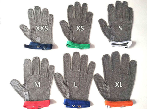 <span class=keywords><strong>Gants</strong></span> anneau en acier 316 chaîne mail anneau en métal maille <span class=keywords><strong>Gants</strong></span> de <span class=keywords><strong>boucher</strong></span> - Product Image 5