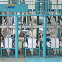 Machine de meunerie industrielle pour maïs de 30 tonnes, prix de la machine de meunerie pour maïs, machine de meunerie pour maïs