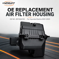 Boîtier de filtre à air HYMOUNT, ensemble de filtre à air pour Hyundai Elantra 2021-2023, noir ABS OE 28110-AA150, pièces auto