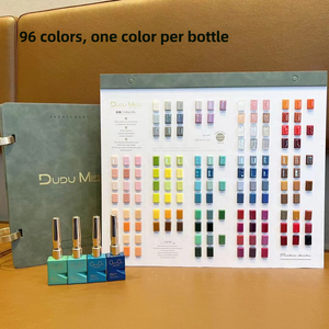 Ensemble de vernis à ongles UV en gel 96 couleurs, un flacon par couleur, logo personnalisé, vernis à ongles en gel professionnel pour salon, à retirer par trempage, LED - Product Image 2