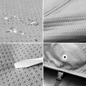 Easepal ผ้าคลุมรถปิคอัพกันน้ำกัน<span class=keywords><strong>ฝุ่น</strong></span>กันฝุ่น5ชั้นระบายอากาศได้ดีใช้ได้ทั่วไปสำหรับกลางแจ้ง - Product Image 4