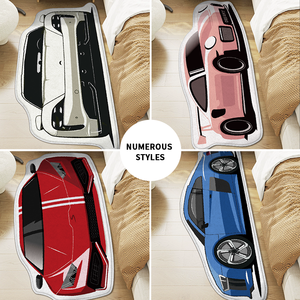 Customiziable xe hình mềm sàn <span class=keywords><strong>Mat</strong></span> có thể giặt Fluffy phòng ngủ Thảm phòng khách khu vực thảm cho Kid quà tặng trang trí nội thất - Product Image 5