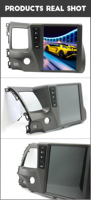 Autoradio pour Honda Civic 8 2005 2006 2007 2008 2009 2011 Tesla Style stéréo lecteur vidéo DSP Carplay Android GPS 2 din Audio