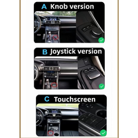 Estéreo para Auto con Pantalla Táctil Android Auto de 10.25 Pulgadas, Sistema Linux, GPS, Navegación, CarPlay Inalámbrico para Lexus IS 200F IS300 RC350 2013-2017