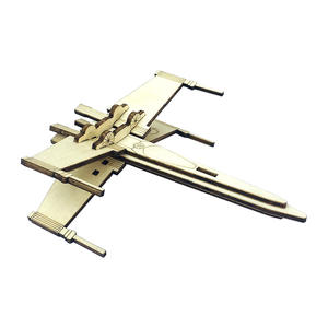 <span class=keywords><strong>Star</strong></span> x-wing 3D <span class=keywords><strong>Wars</strong></span> Puzzle en bois cravate/Ln Fighter avion Puzzle jeu pour enfants - Product Image 3