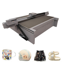 Impresora UV de Inyección de Tinta Grande 2030 XP600, 4 Cabezales Automáticos, Apta para Objetos Cilíndricos, Placas Metálicas, Cuero Flexible, Vidrio, Cerámica