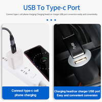 ULT-unite Adaptor USB 3.0 Tipe A ke Tipe C Berkualitas Tinggi 10Gbps, Konverter Adaptor USB A Male ke USB C Female