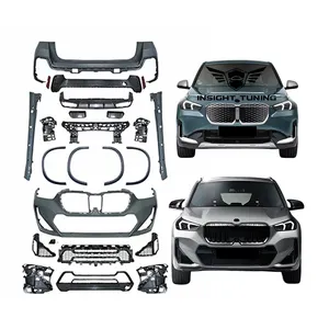 New Arrival Car Accessories Front Bumper Grille Bodykit For Bmw X1 U12 Upgrade To Mt Mtech M-Performance Sport Body Kit 2023