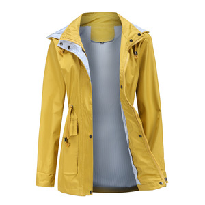 Abrigo de Gabardina con Capucha Desmontable para Otoño e Invierno, Abrigo para Mujer de Talla Grande, Venta al por Mayor - Product Image 4
