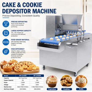 Machine de production industrielle entièrement automatique pour biscuits au beurre, machine de formage et de dépose de biscuits commerciaux multidrops - Product Image 4