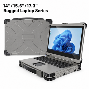 17.3 Inch Large Screen Rugged Laptop Intel Core i7 RTX Graphics Industrial Computer sunlight readable Multi-LAN Port Notebook - Product Image 1