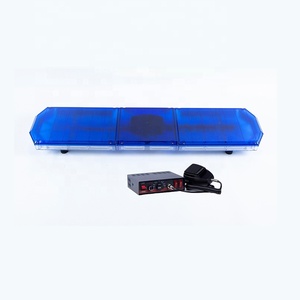 Bleu LED Rotatif D'<span class=keywords><strong>ambulance</strong></span> Clignotant Barre de Lumières et Sirène - Product Image 1